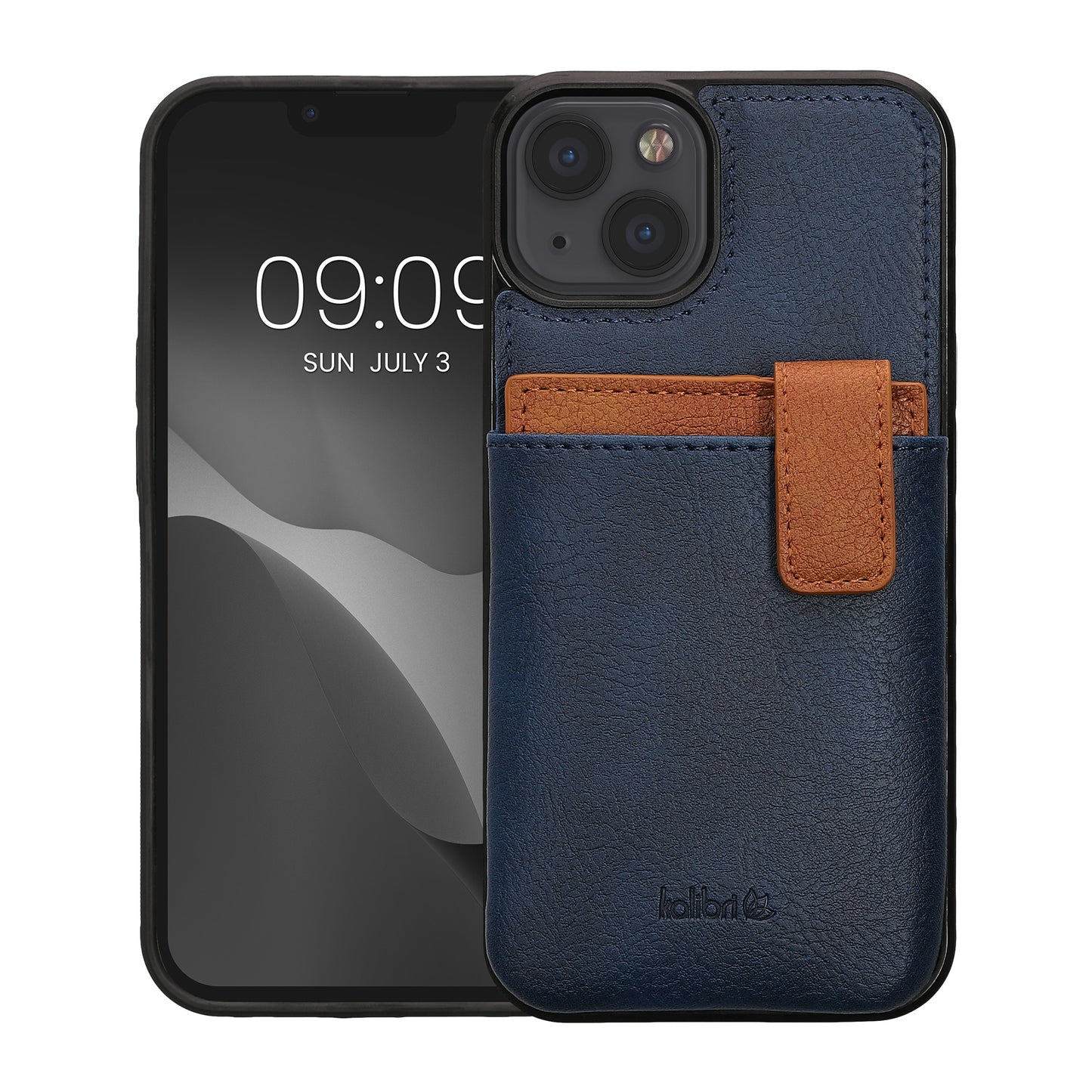 kalibri Case Compatible with Apple iPhone 13 / iPhone 14 - Phone Case Cover - Detachable Card Slot