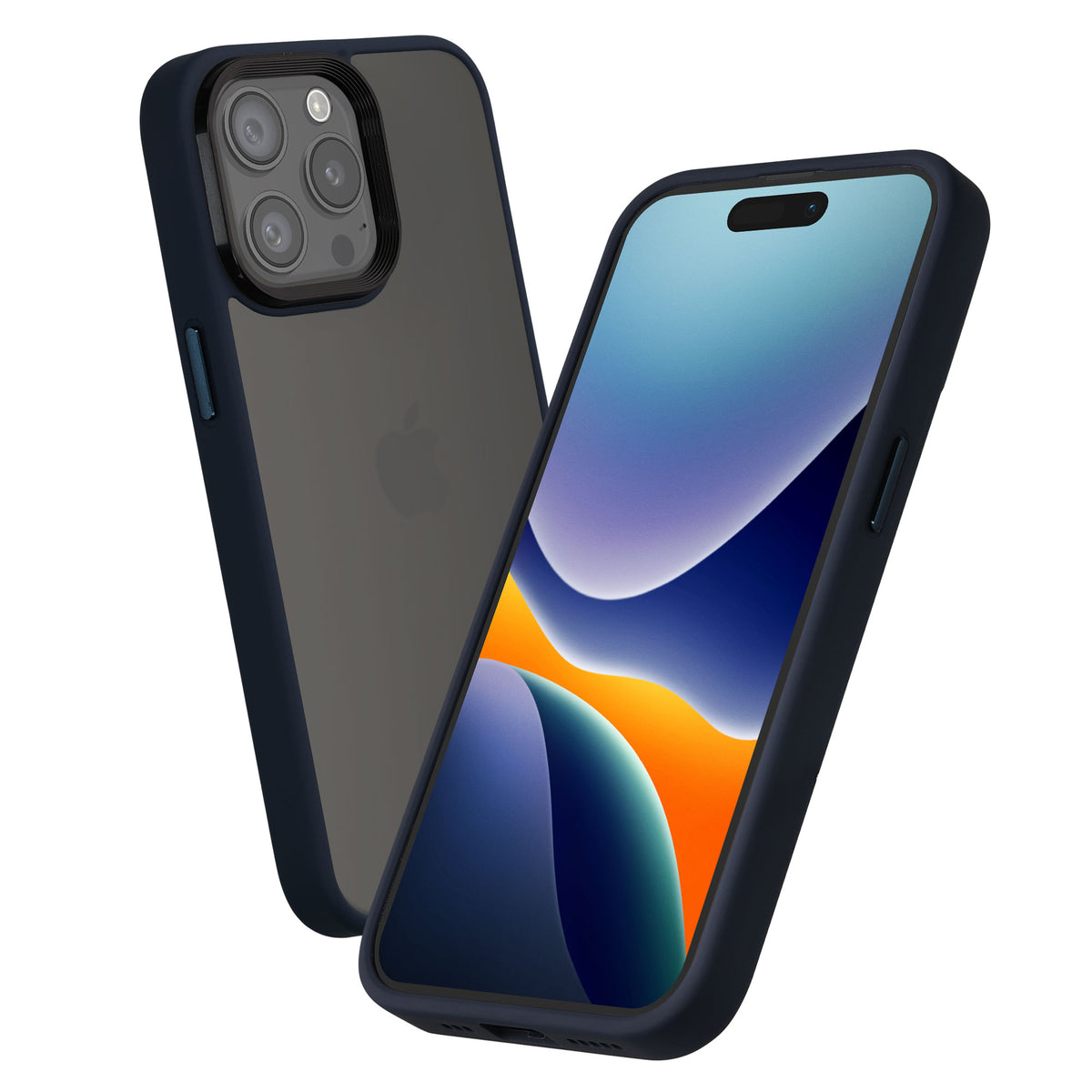 iPhone 15 Pro Max Phone Case Frosted Navy