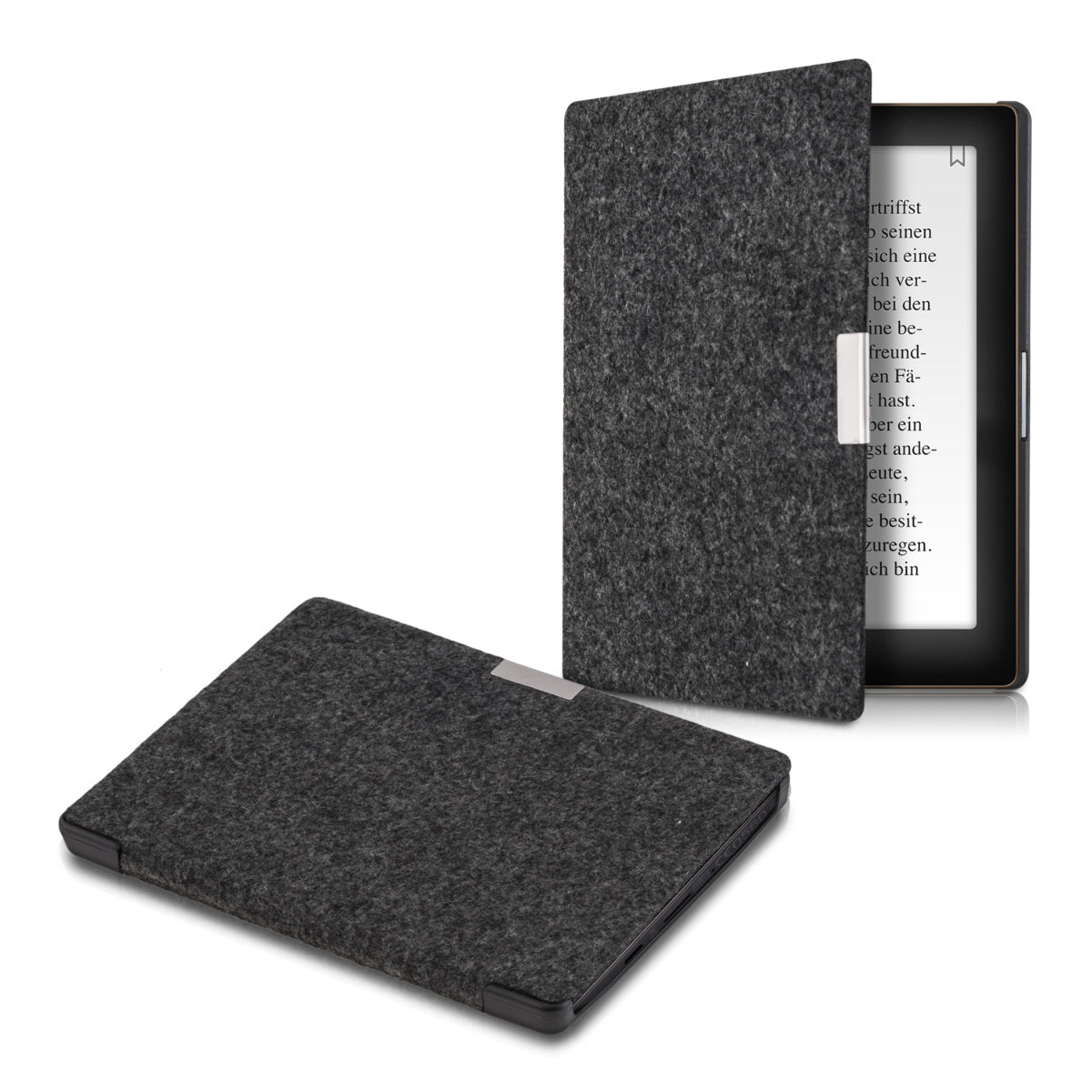 Kobo Aura Edition 1 eReader Case Dark Grey Felt