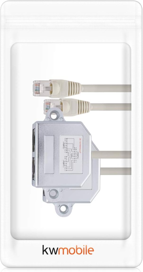 Network Cable Splitter Connector Doubler