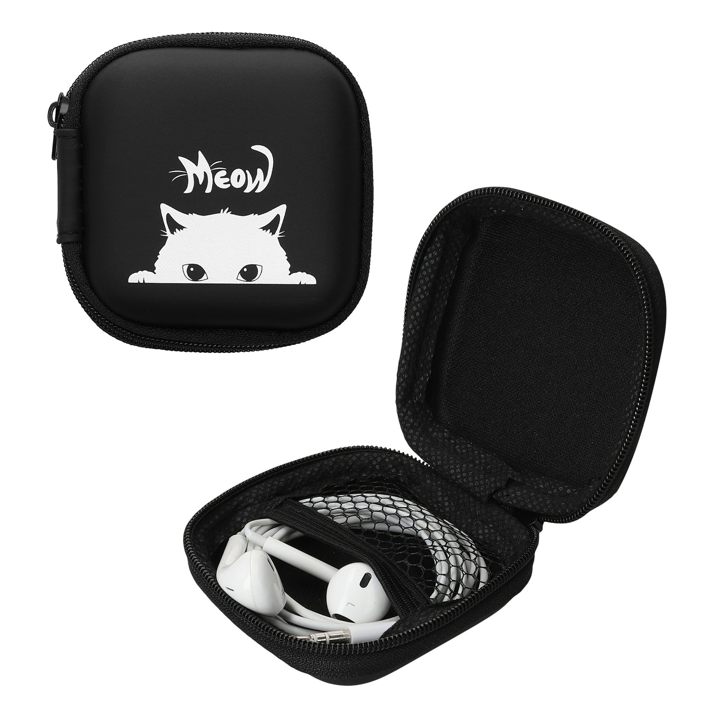 kwmobile In-Ear Headphone Case - In-Ear Headphones Protective Case - Earphones Pouch Cover for Headphones