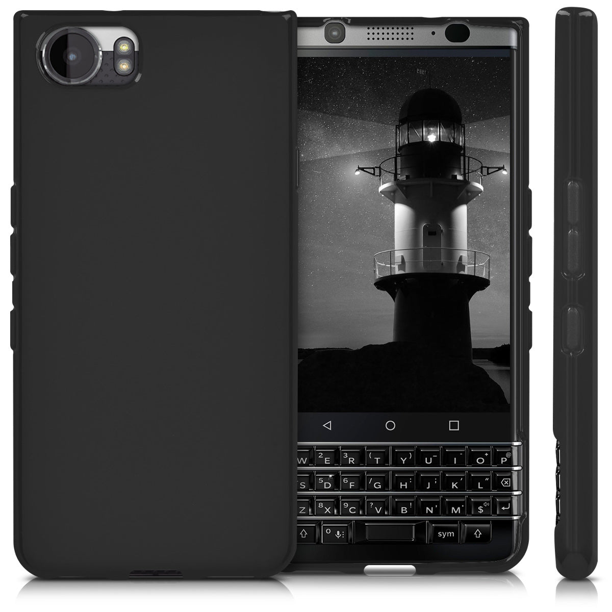 kwmobile Cell Phone Case for Blackberry KEYone (Key1) Case - Wireless Charging - Protective Cover