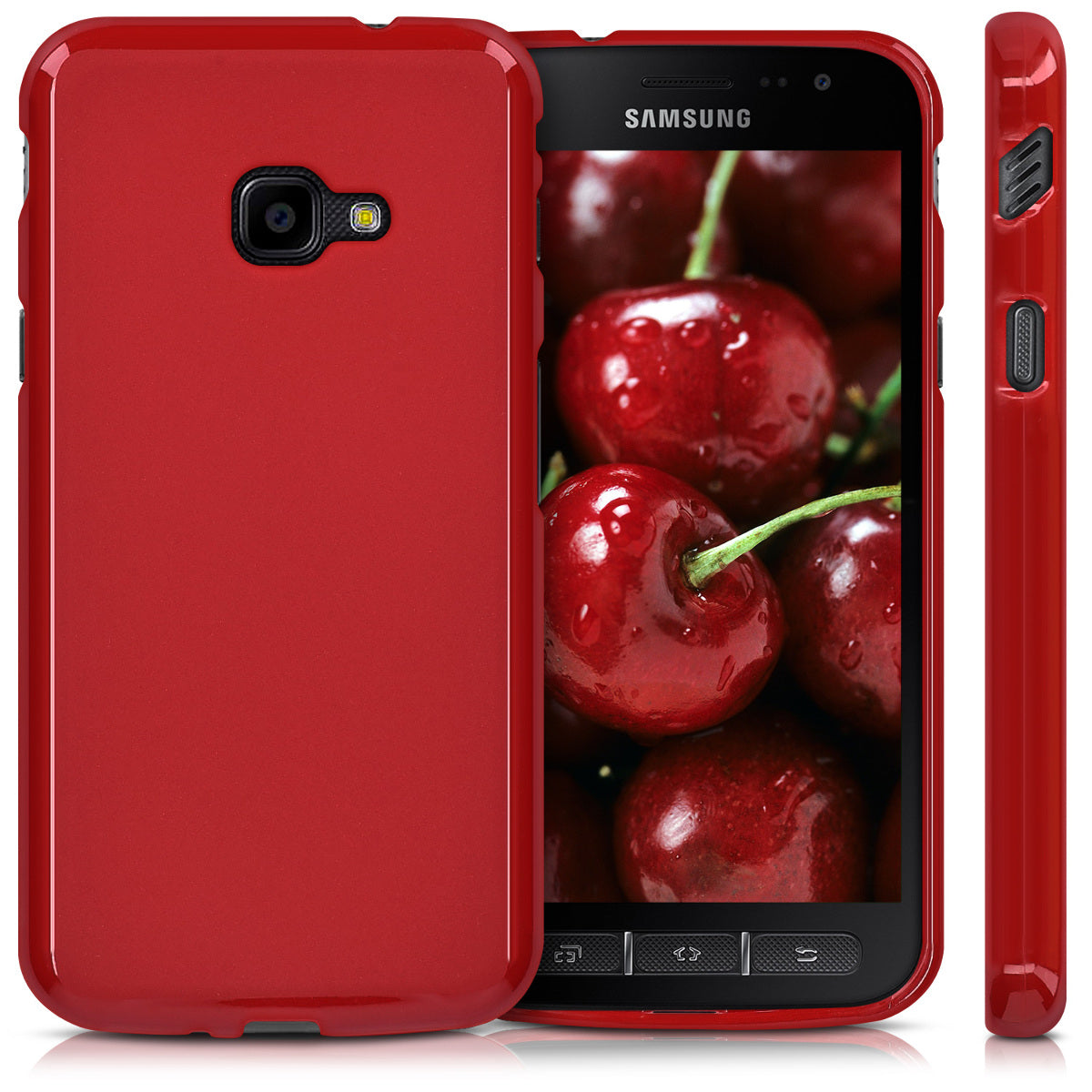 kwmobile Phone Case for Samsung Galaxy Xcover 4 / 4S - Wireless Charging - Protective Cover