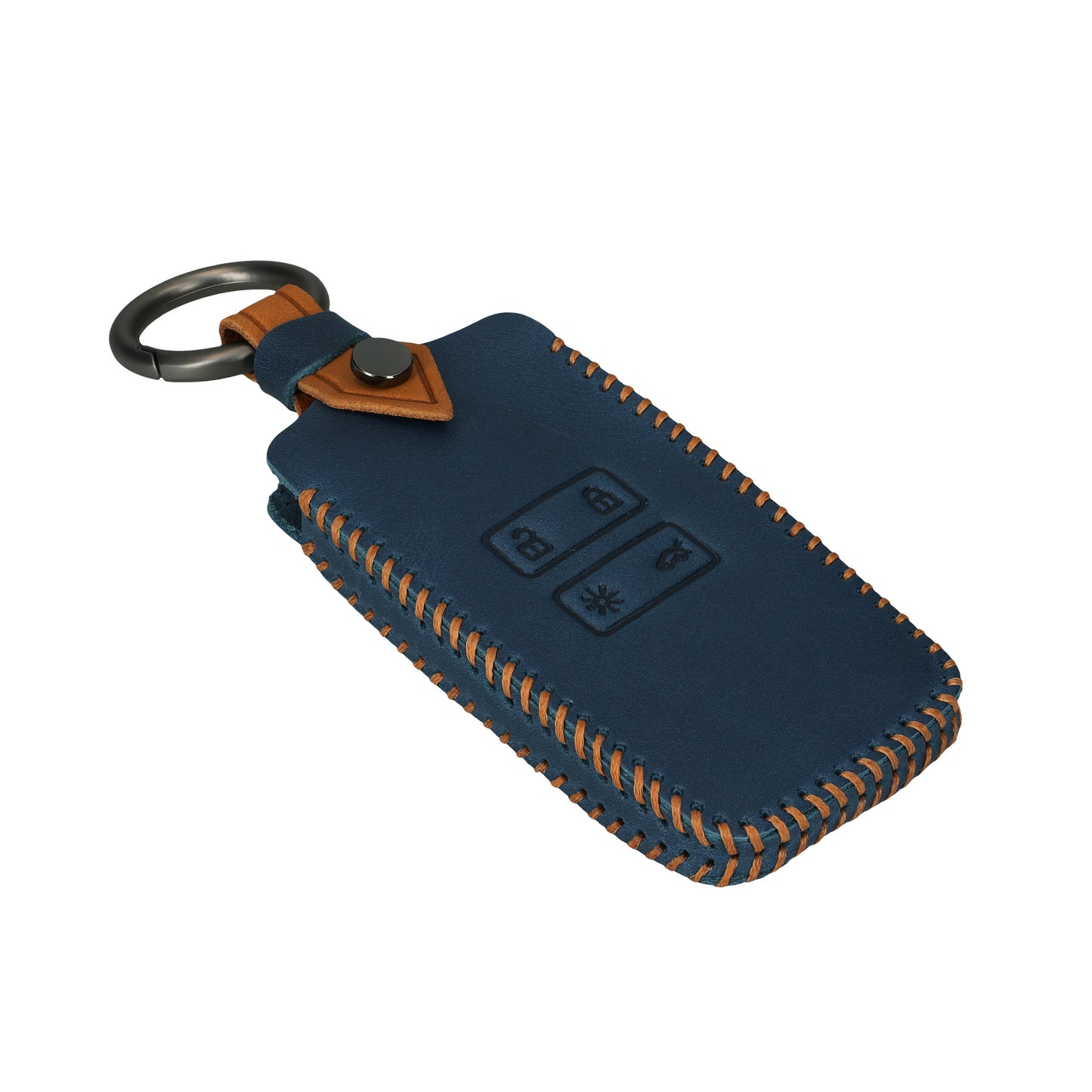 kwmobile Car Key Cover compatible with Renault 4-button Smart Key (Keyless Go only)