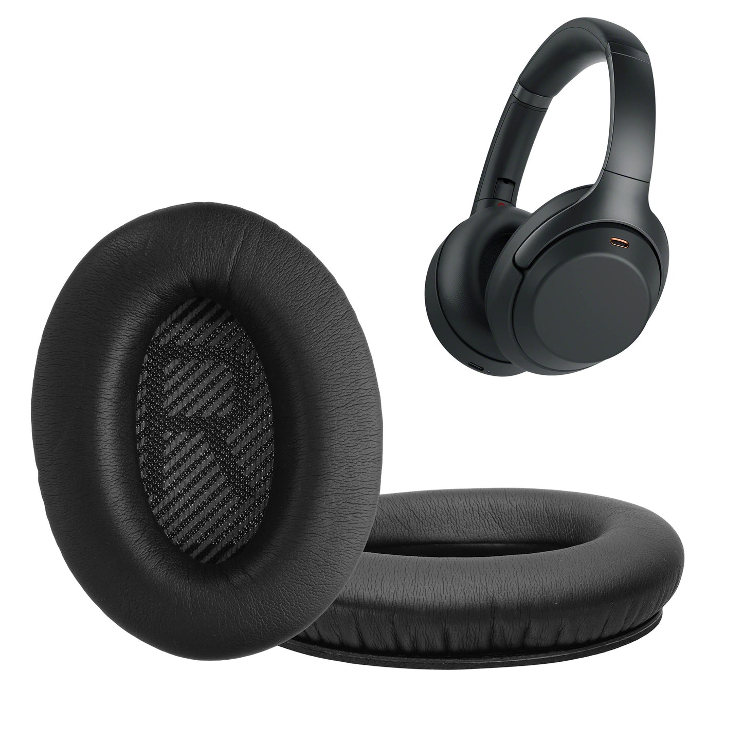 kwmobile Ear Pads for Bose Quietcomfort Headphones Replacement Parts Over Ear Headphones