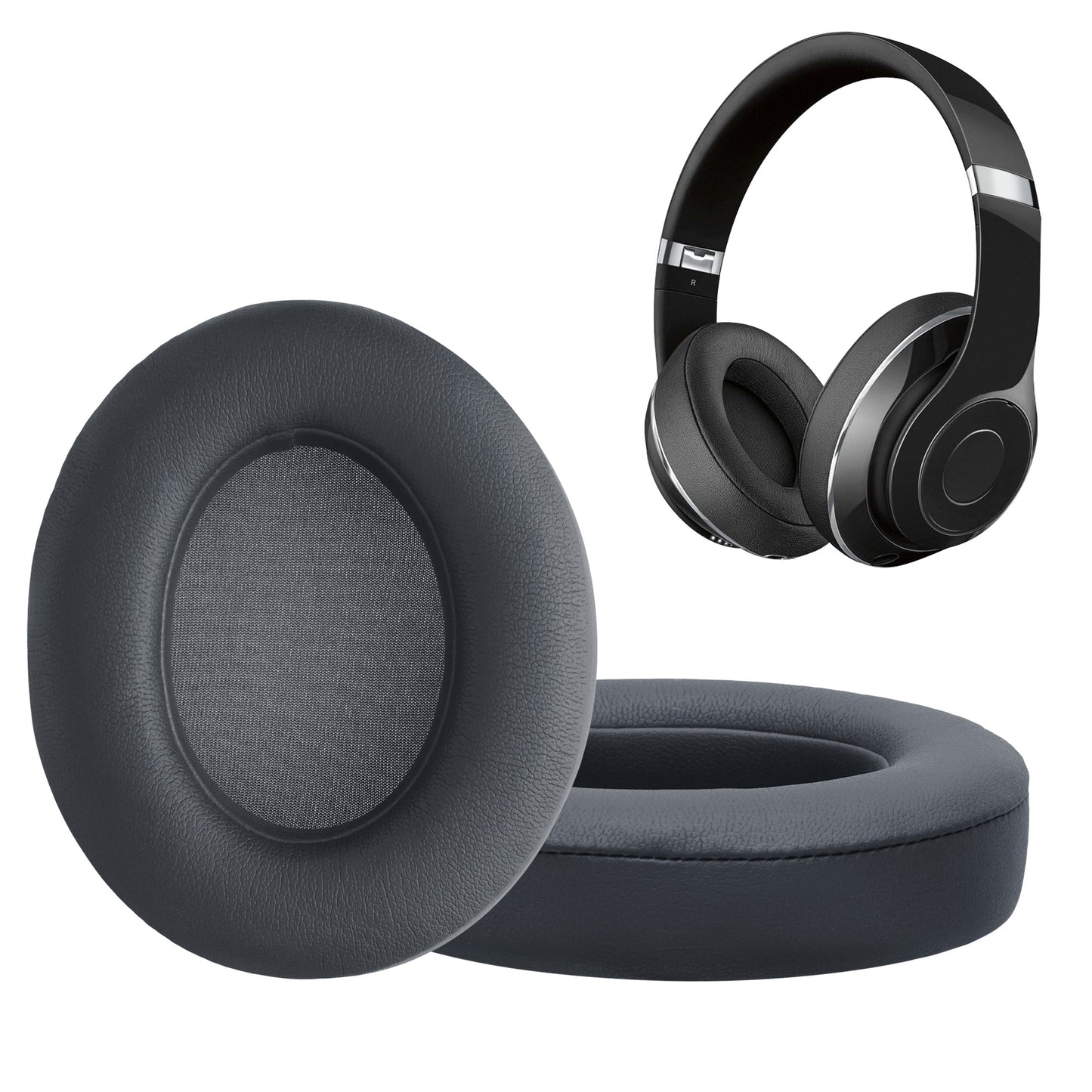 kwmobile Ear Pads for Beats Studio 2 / 3 Wireless Headphones Replacement Parts Over-Ear Headphones