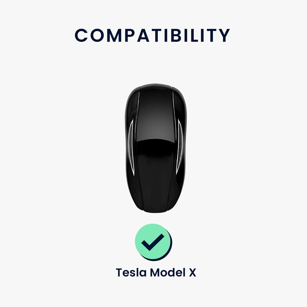 Tesla Model X Car Key Cover Silicone