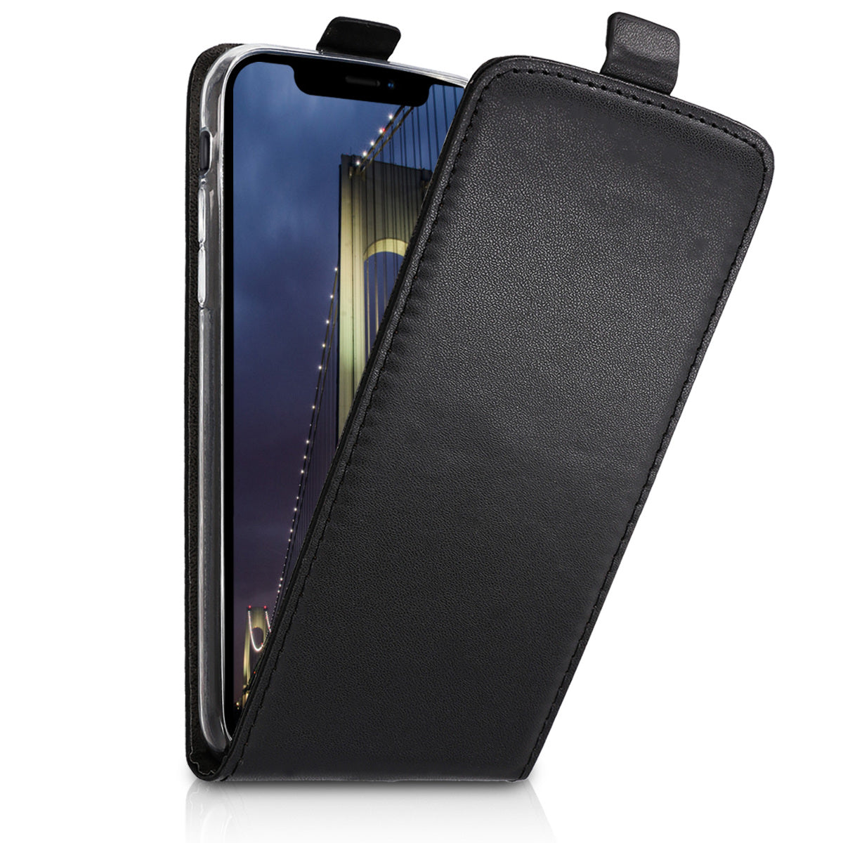 kwmobile Protective Case Compatible with Apple iPhone XR - Flip Cover