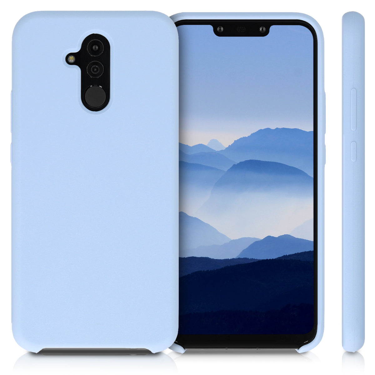 kwmobile Phone Case for Huawei Mate 20 Lite Cover - Silicone Case - Wireless Charging - Protective Cover