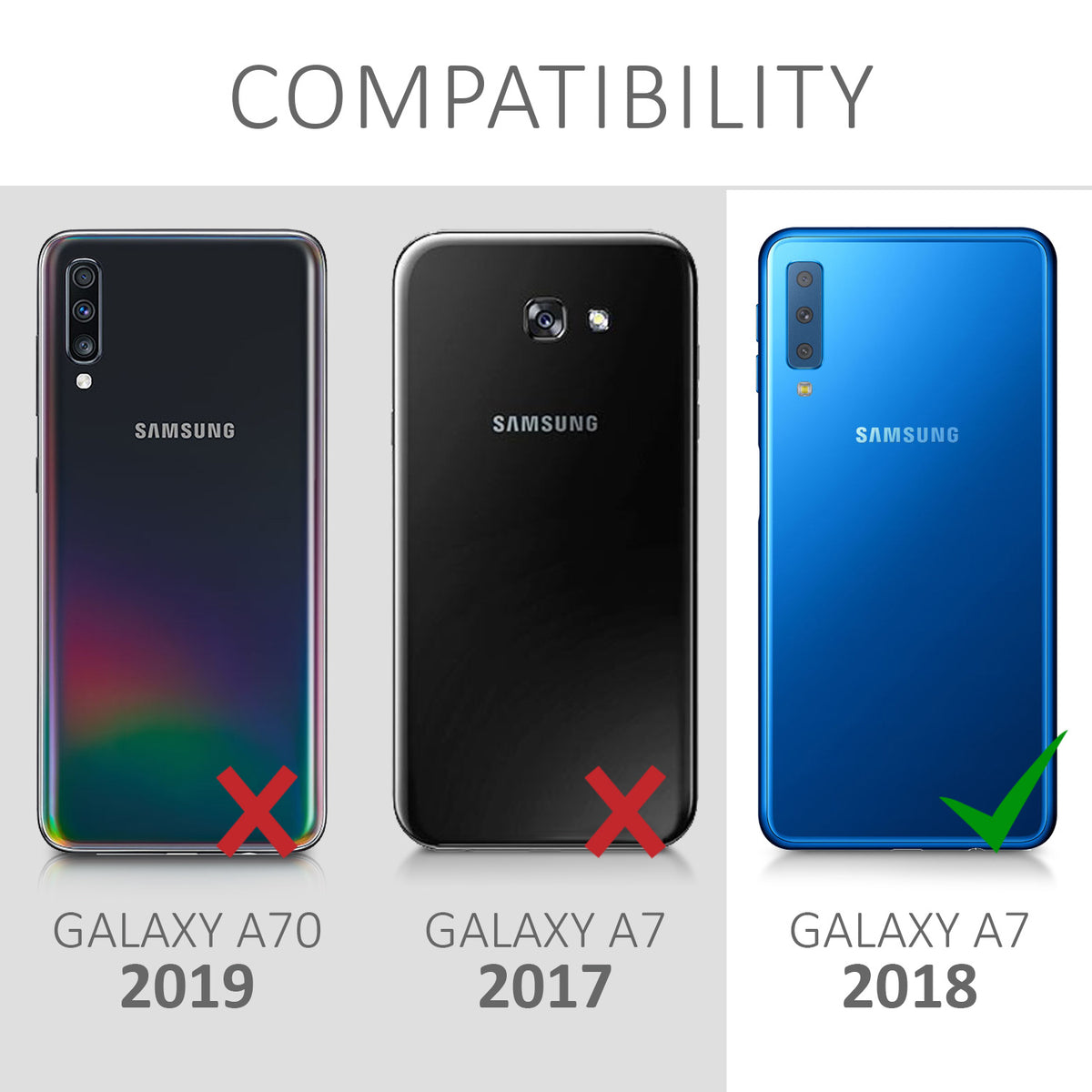 Samsung Galaxy A7 (2018) Silicone Phone Case
