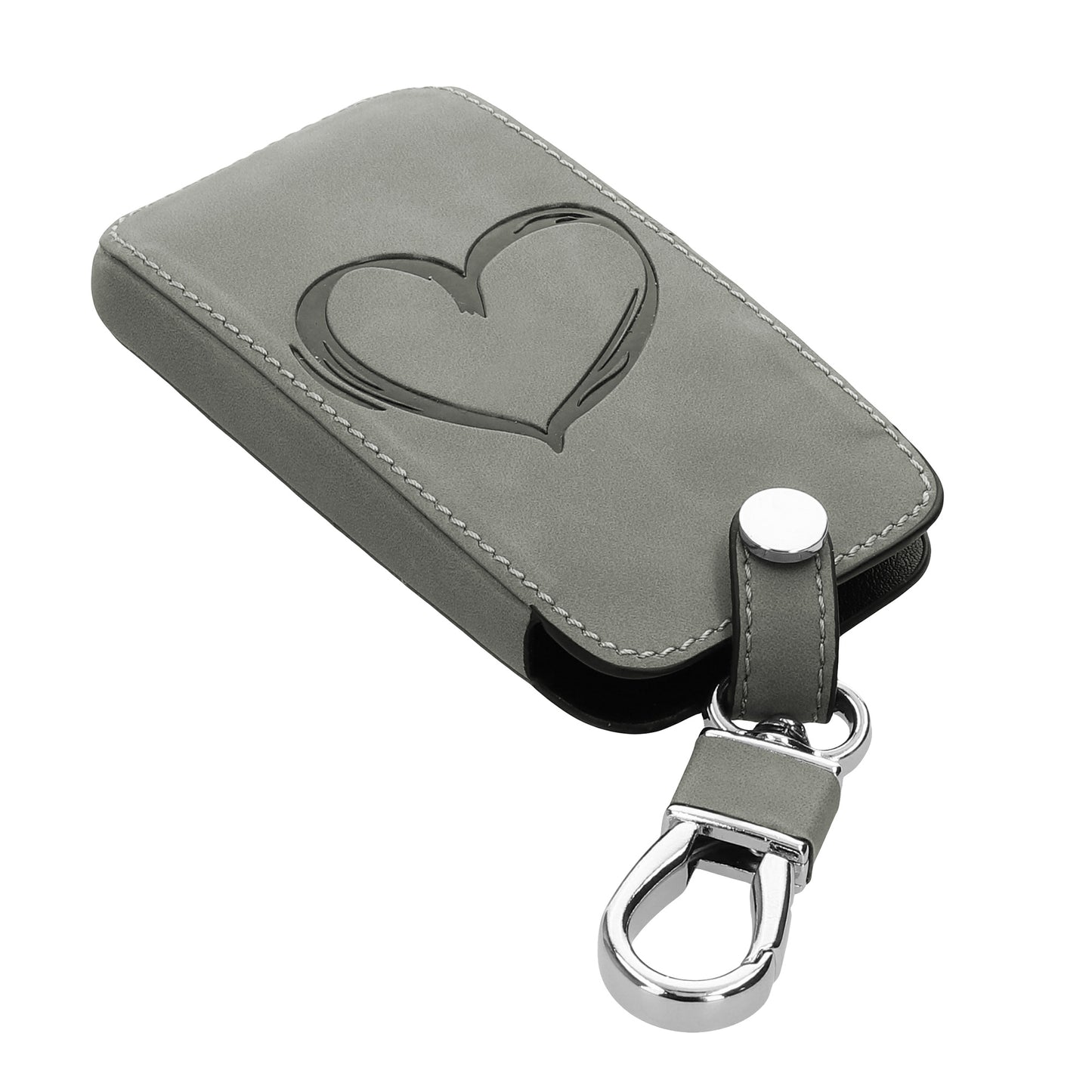 kwmobile Car Key Shell compatible with Renault 4-Button Smart Key (Keyless Go only) Protective Cover