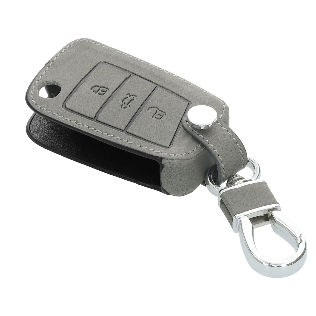VW Golf 7 MK7 3-Button Faux Leather Car Key Cover