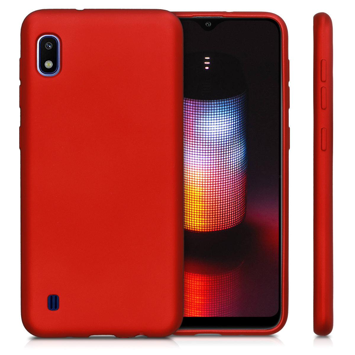 Samsung Galaxy A10 Silicone Phone Case Metallic