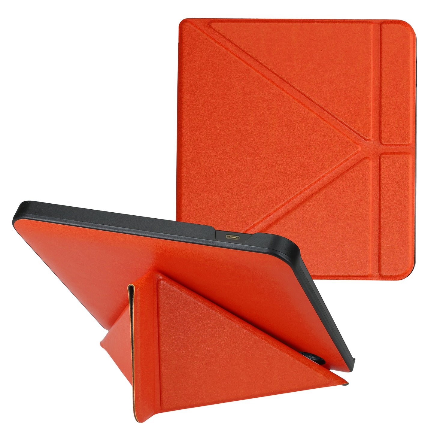 kwmobile Case for Kobo Libra H2O - eReader Flip Cover with Auto Sleep Function - Stand Case