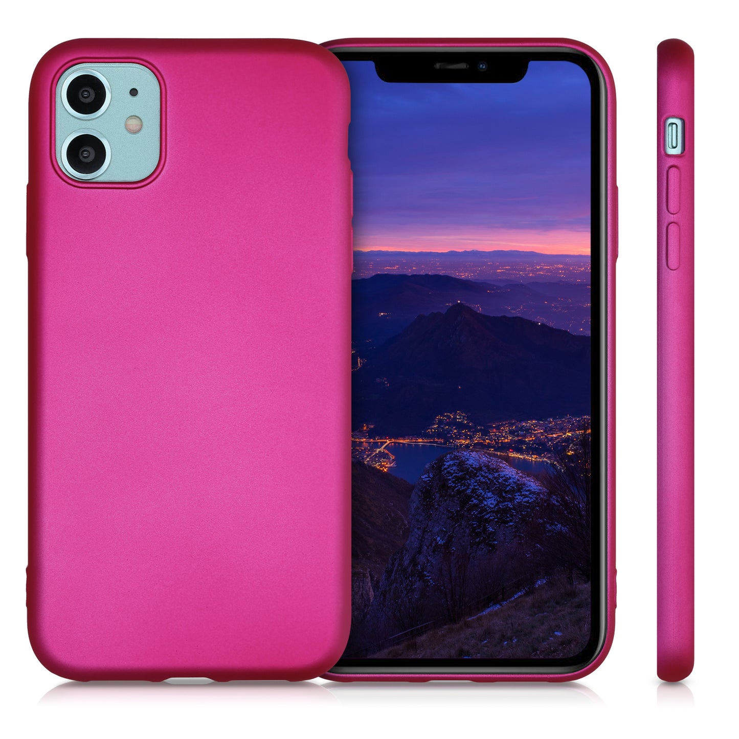kwmobile Phone Case for Apple iPhone 11 Case - Silicone Case - Protective Cover
