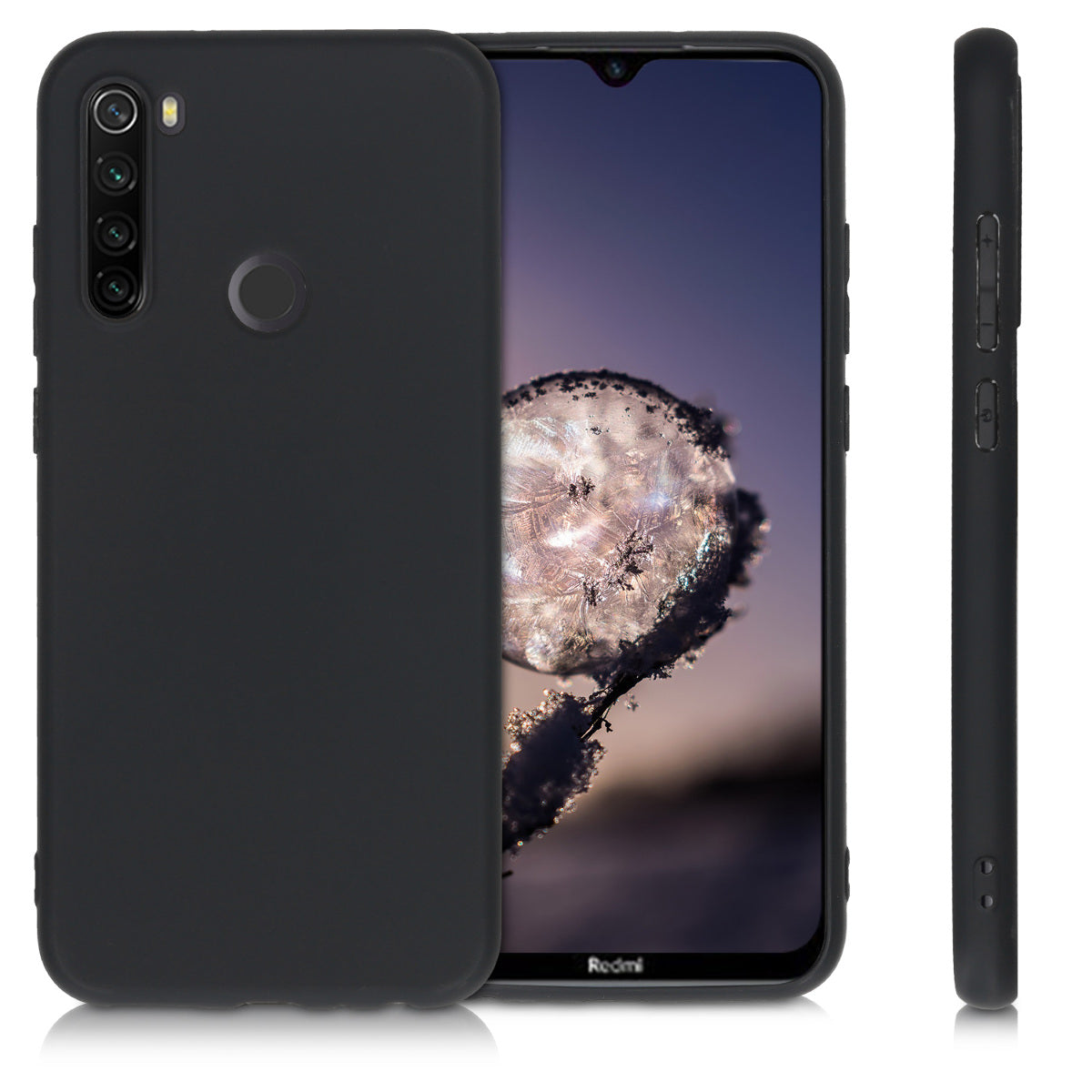 kwmobile Phone Case for Xiaomi Redmi Note 8T - Wireless Charging - Protective Cover