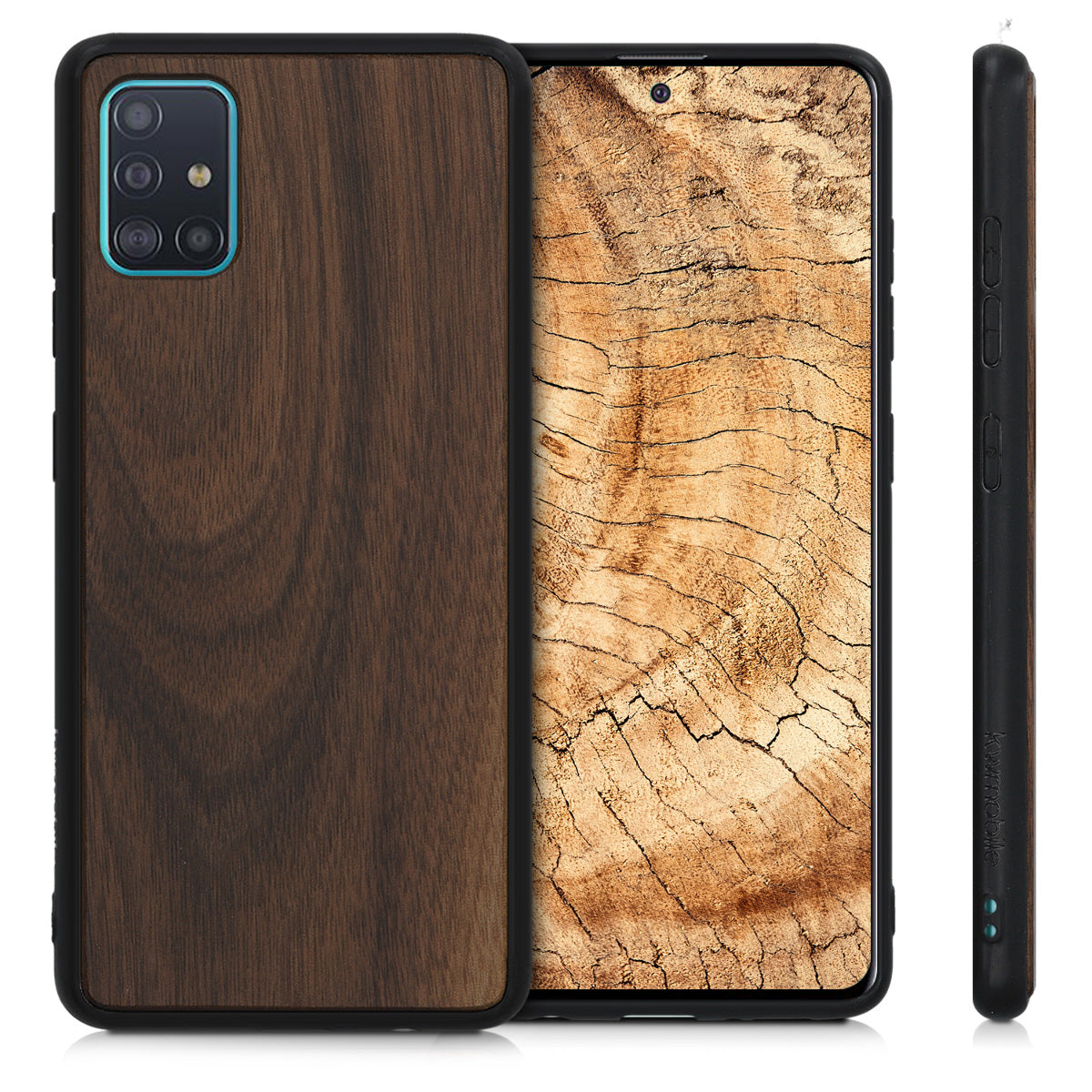 kwmobile Case Compatible with Samsung Galaxy A51 Cover Shockproof Phone Case TPU Phone Cover