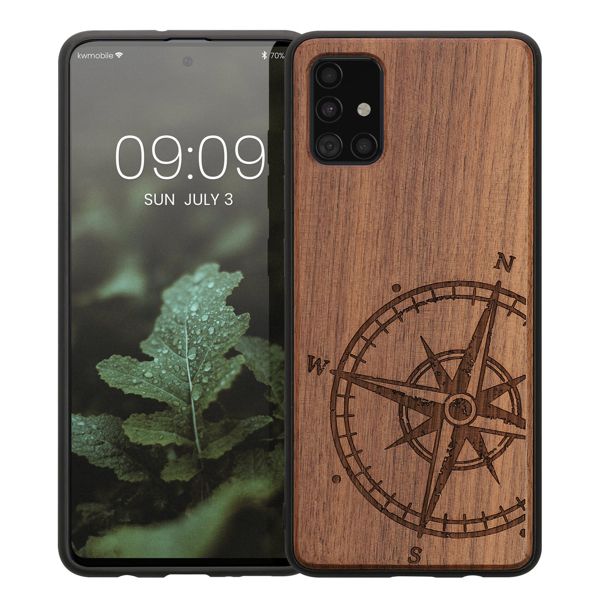 Samsung Galaxy A51 Shockproof Hard Case with TPU Bumper