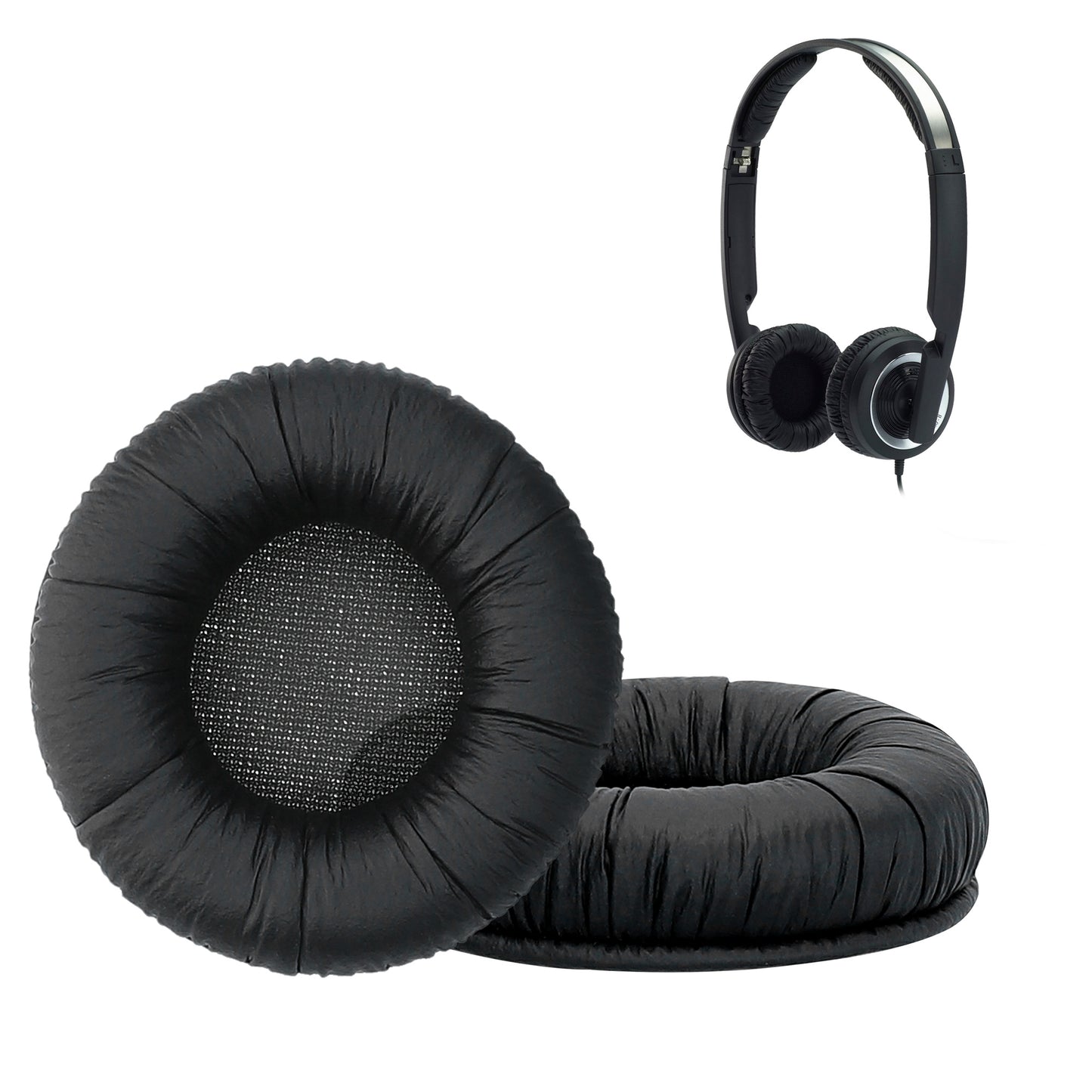 kwmobile Ear Pads for Sennheiser PX200 / PX100 Ear Cushion Replacement Parts Headphone Replacement Pads for Over Ear Headphones