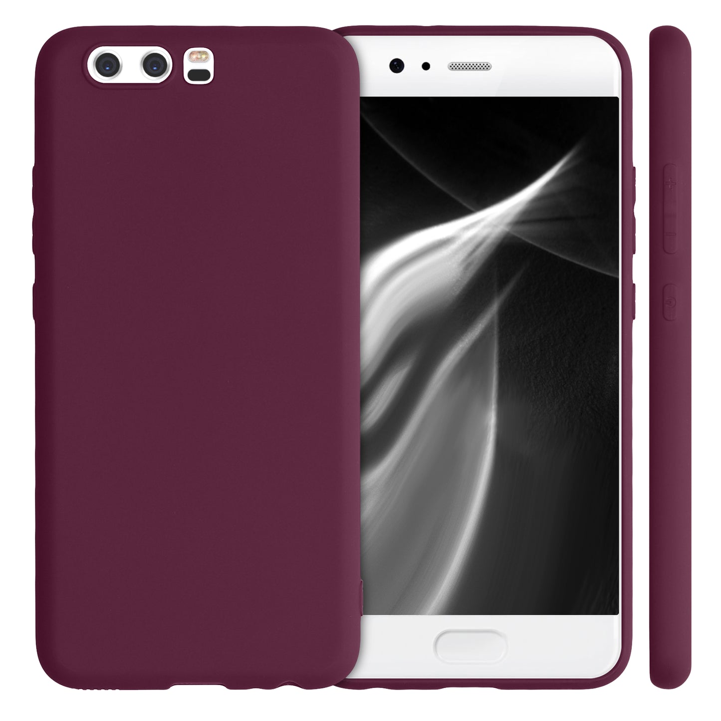 kwmobile Phone Case for Huawei P10 Cover Protective Case Wireless Charging