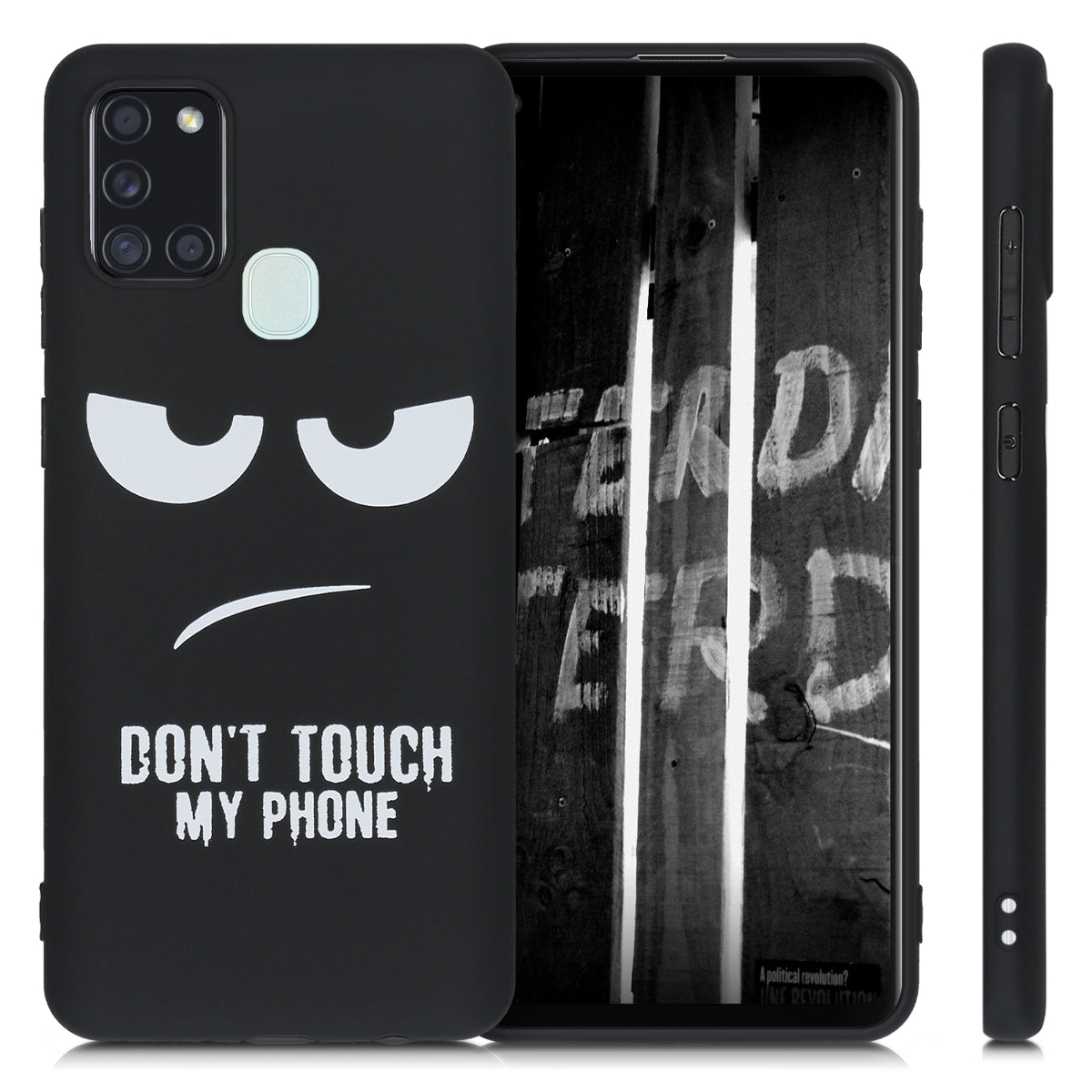 kwmobile Case Compatible with Samsung Galaxy A21s - Silicone Phone Cover