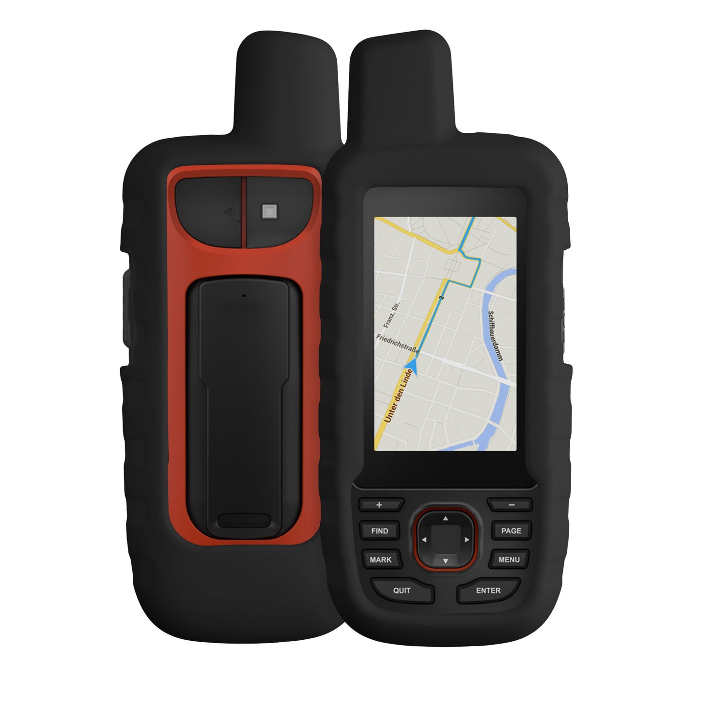 kwmobile Case compatible with Garmin GPSMAP 66i / GPSMAP 67i - Protective Cover for GPS Handheld Device