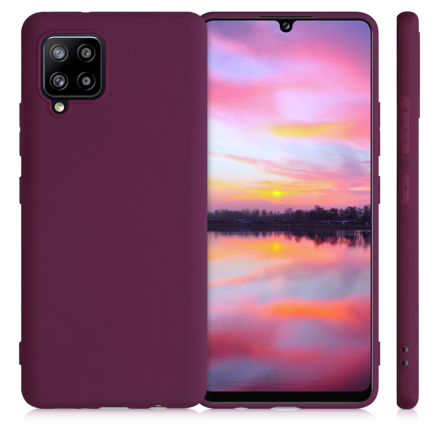 kwmobile Phone Case for Samsung Galaxy A42 5G - Wireless Charging - Protective Cover