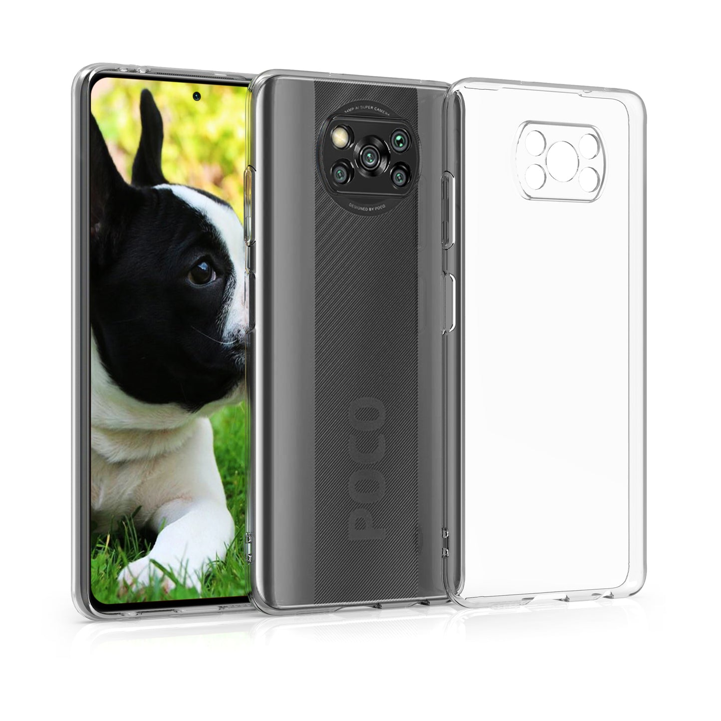 kwmobile Case Compatible with Xiaomi Poco X3 NFC / Poco X3 Pro - Phone Case