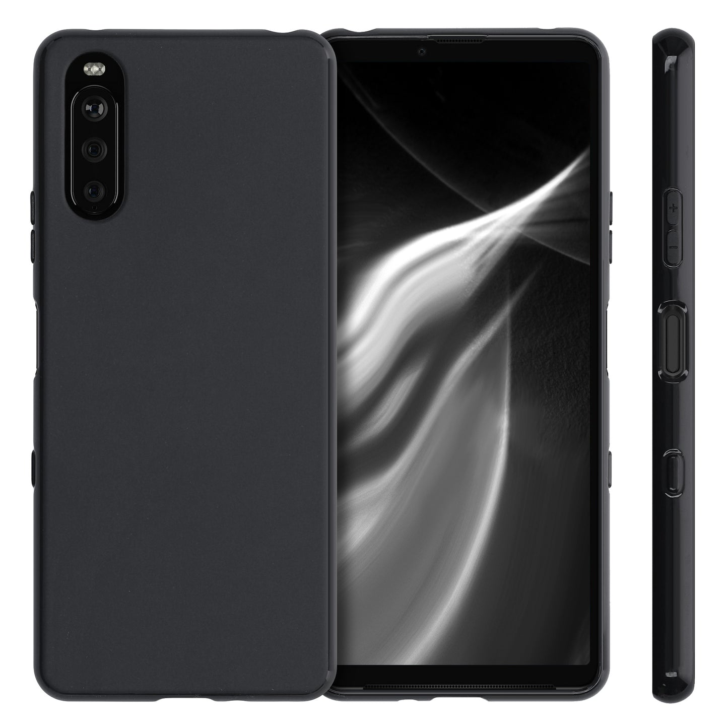 kwmobile Phone Case for Sony Xperia 10 III - Wireless Charging - Protective Cover