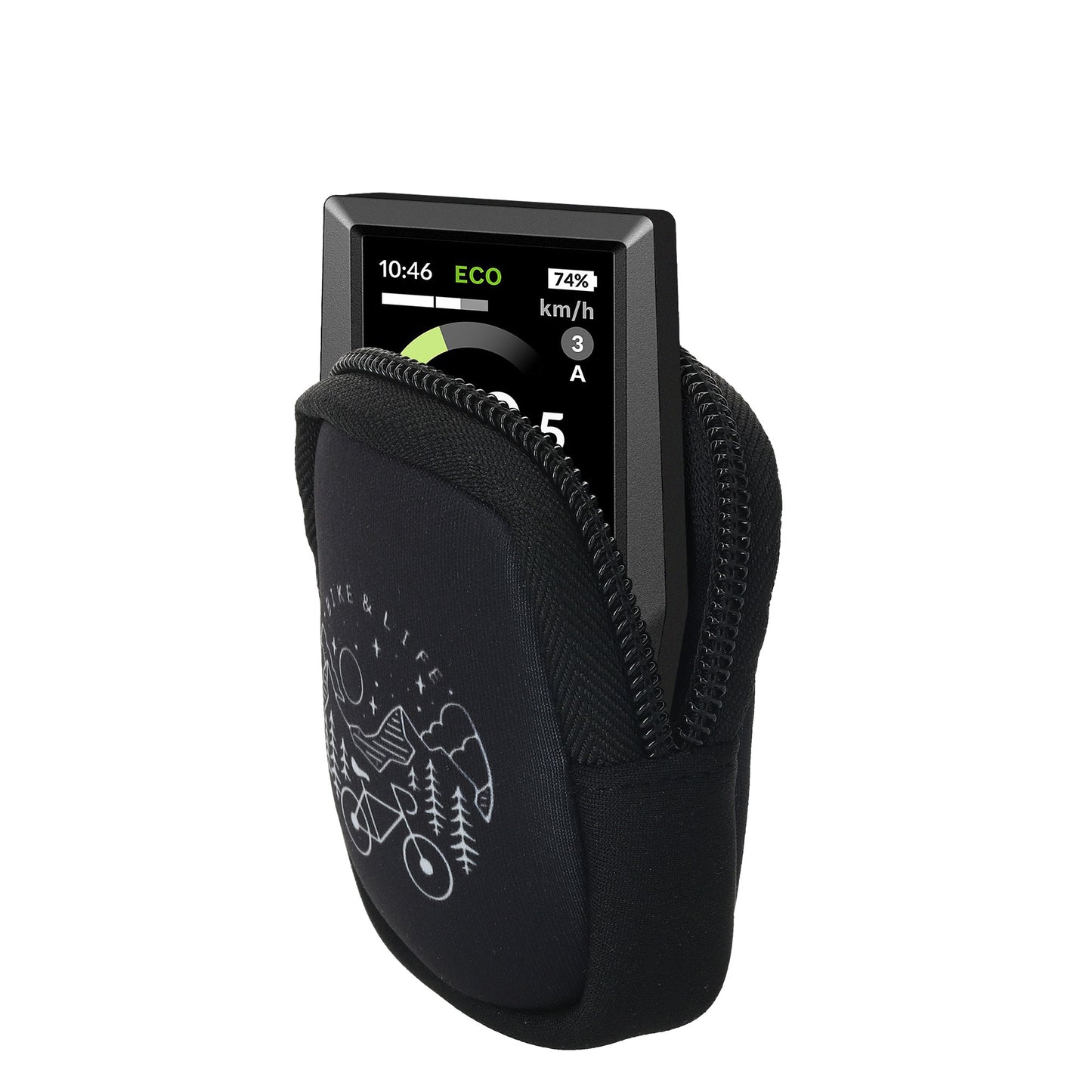 kwmobile Bag compatible with Bosch Kiox / Kiox 300 - Bike GPS Cover