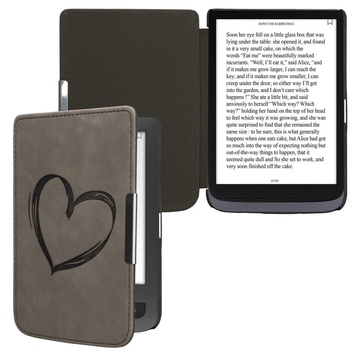 eReader Case for Pocketbook Touch Lux 3/Basic Lux/Basic Touch 2 with Auto Sleep