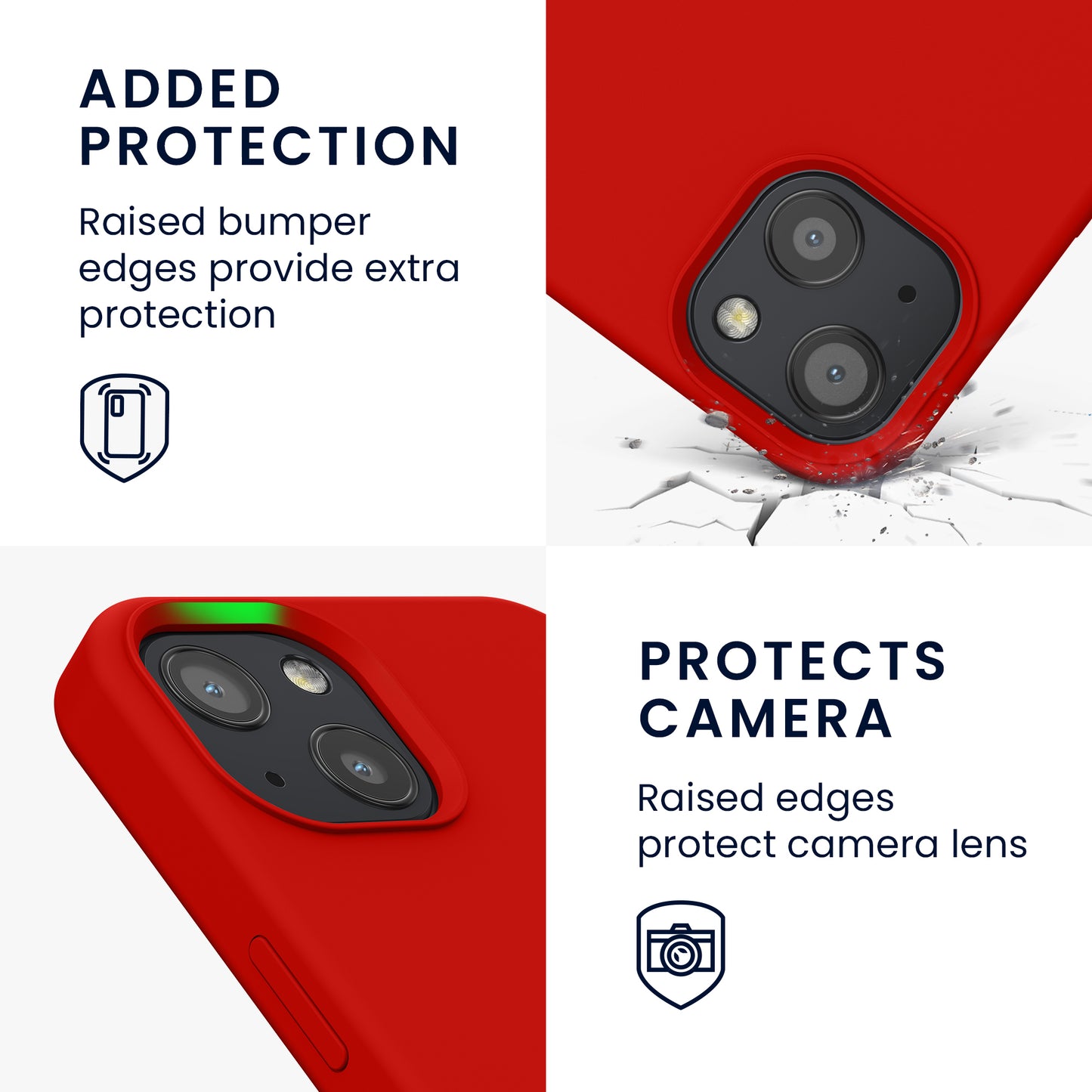 kwmobile Phone Case for iPhone 13 - Wireless Charging