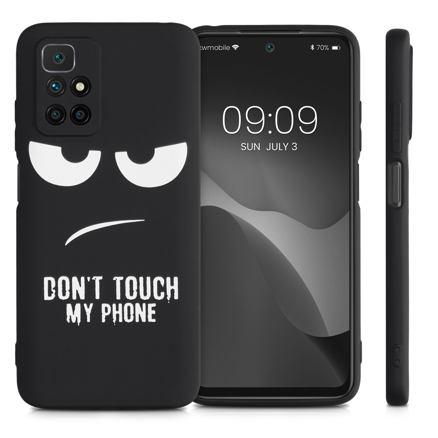 kwmobile Case Compatible with Xiaomi Redmi 10 - Silicone Phone Cover