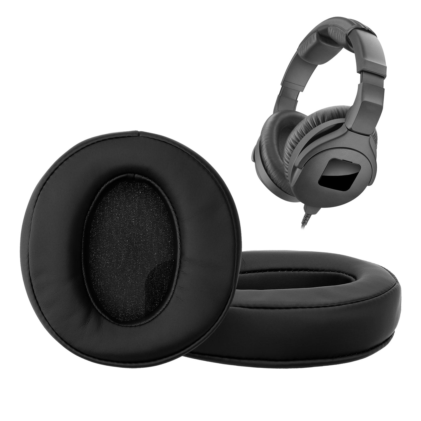 kwmobile Ear Pads for Sennheiser HD 300 Ear Cushions Replacement Ear Pads Headphone Spare Parts Headphone Replacement Pads for Over Ear Headphones