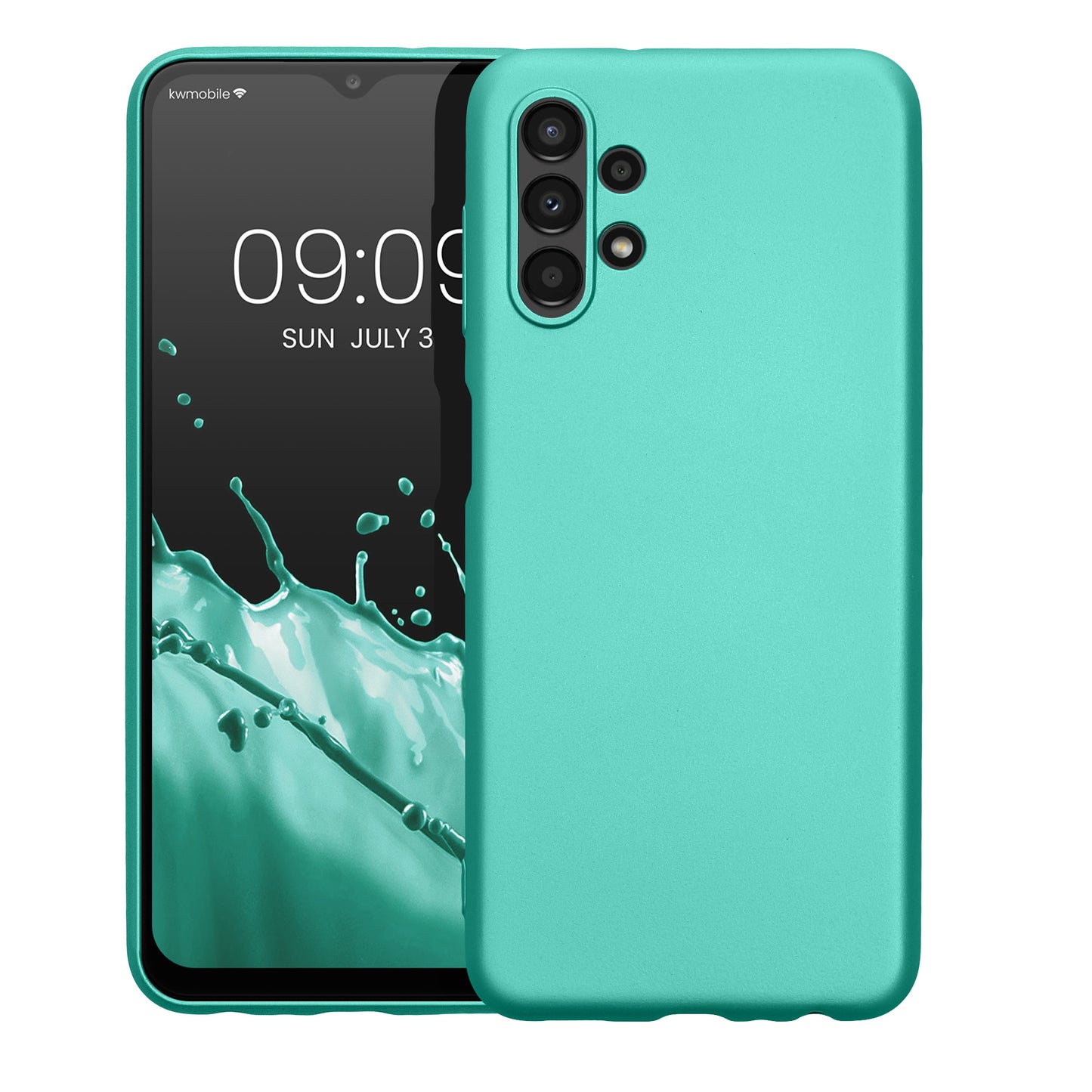 Samsung Galaxy A13 4G Silicone Phone Case Metallic