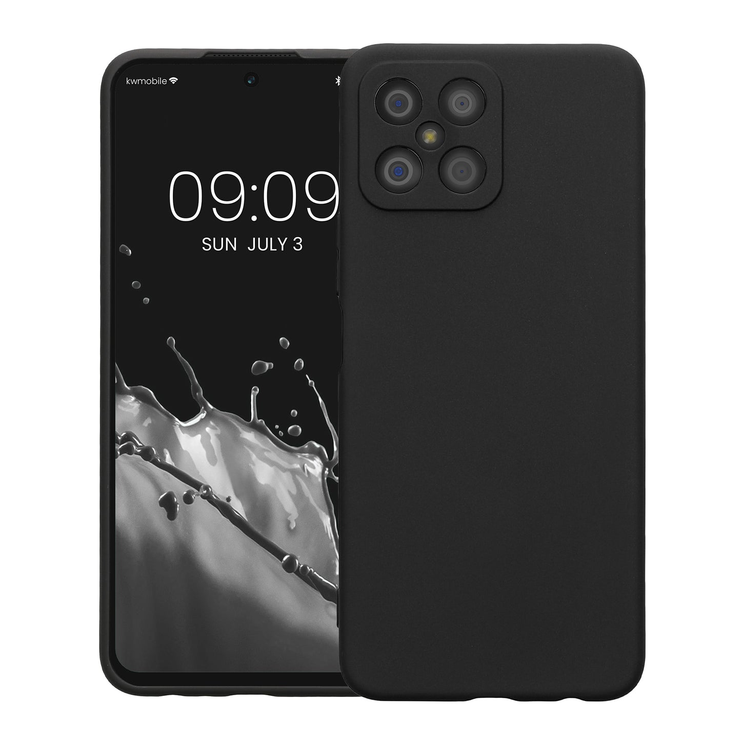kwmobile Phone Case for HONOR X8 Soft Silicone Mobile Phone Case Protective Cover