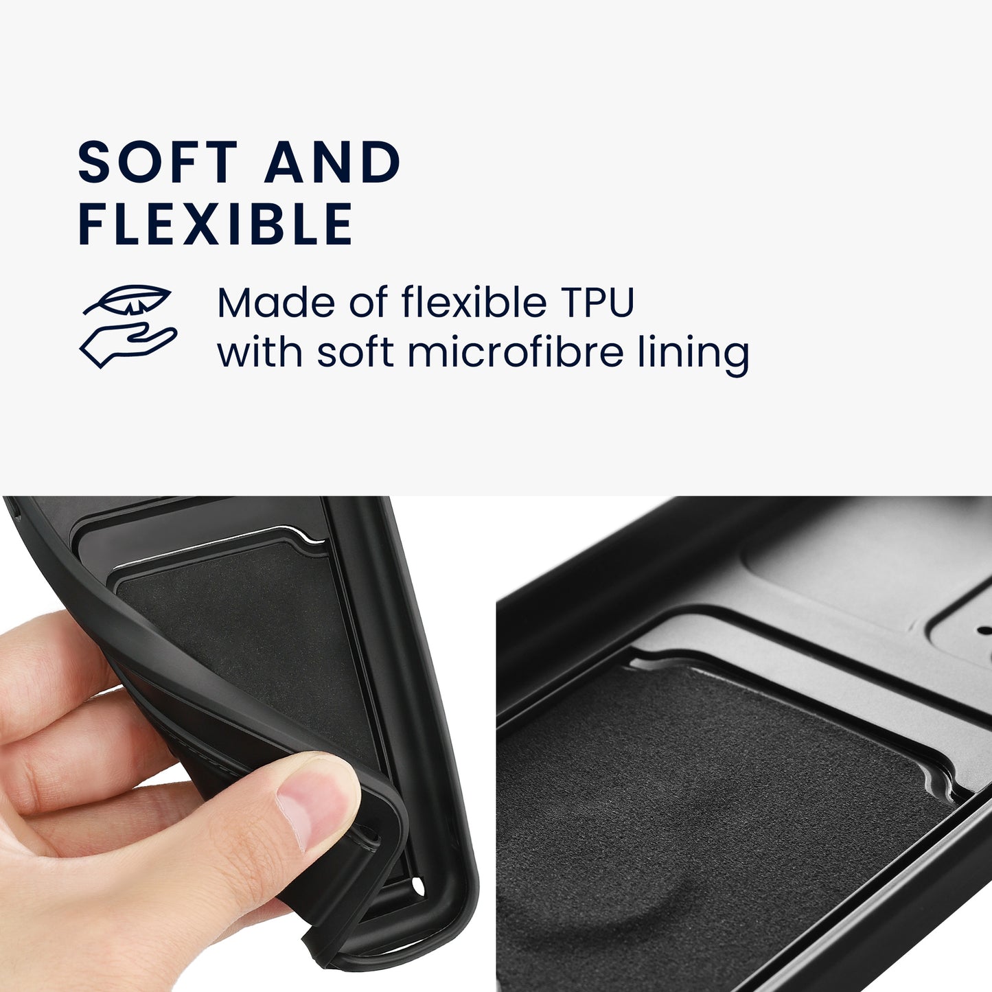 Samsung Galaxy S20 FE Wallet Case Silicone with Camera Cover