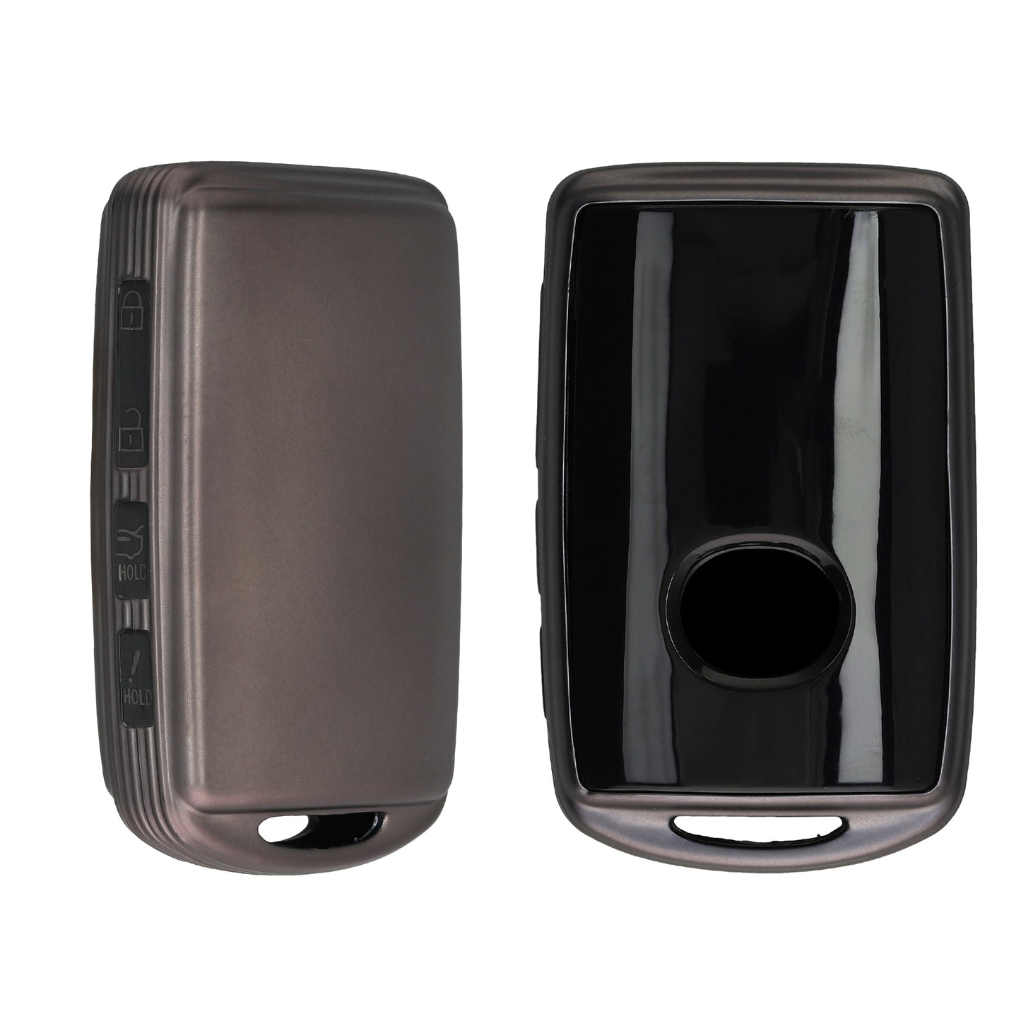 kwmobile Car Key Case Compatible with Mazda 4-Button Smart Car Key - Silicone Cover