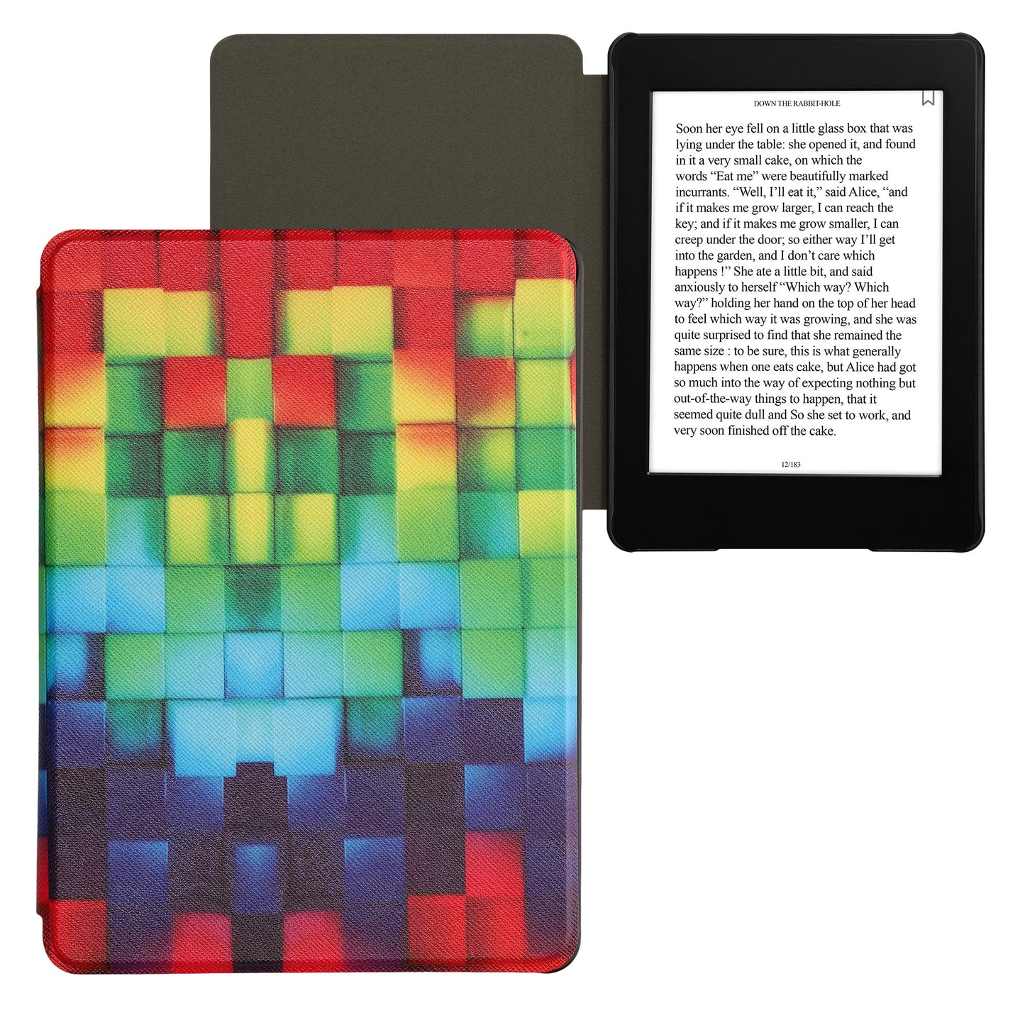 kwmobile Folding Case compatible with Amazon Kindle Paperwhite 11th Generation 2021 Case Flip Case with Magnetic Closure