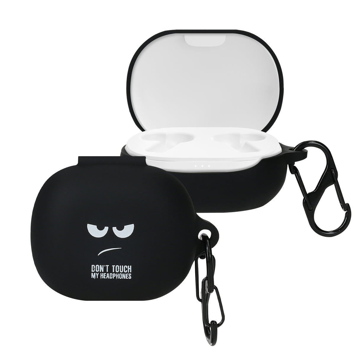 Anker Soundcore Life P3 Headphone Case Shockproof with Carabiner Don't Touch My Headphones