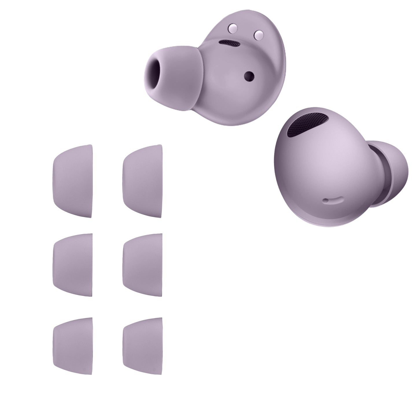 kwmobile Earpads compatible with Samsung Galaxy Buds 2 Pro