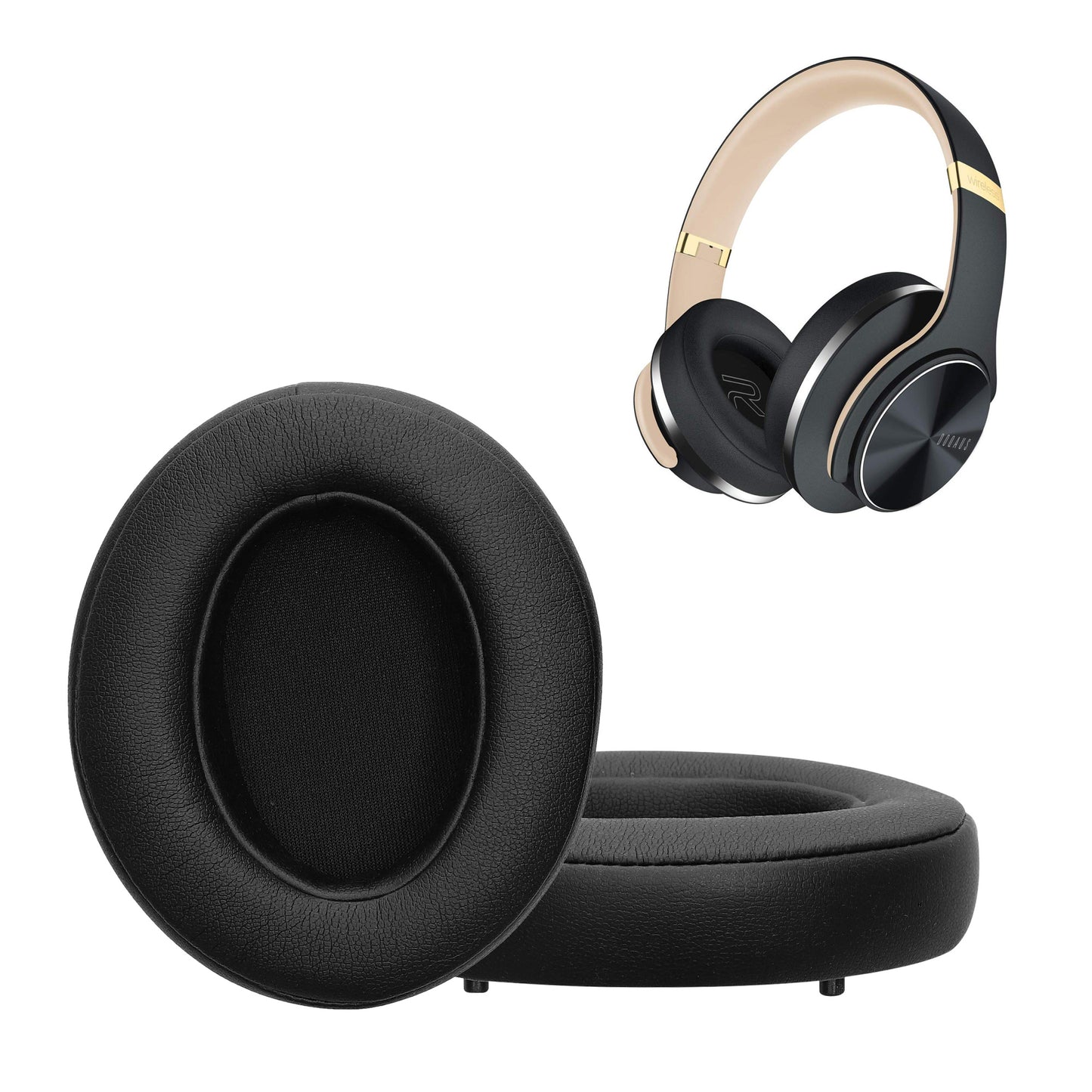 kwmobile Ear Pads for DOQAUS Ear Cushions Replacement Ear Pads Headphone Spares Headphone Replacement Pads Over Ear Headphones