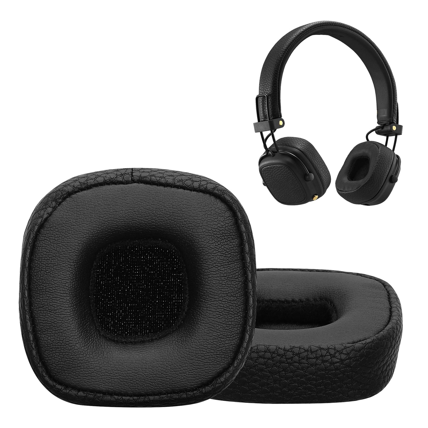 kwmobile Ear Pads for Marshall Major III / Major 3 Ear Cushions Replacement Ear Pads Headphone Spare Parts Headphone Replacement Cushions Over Ear Headphones