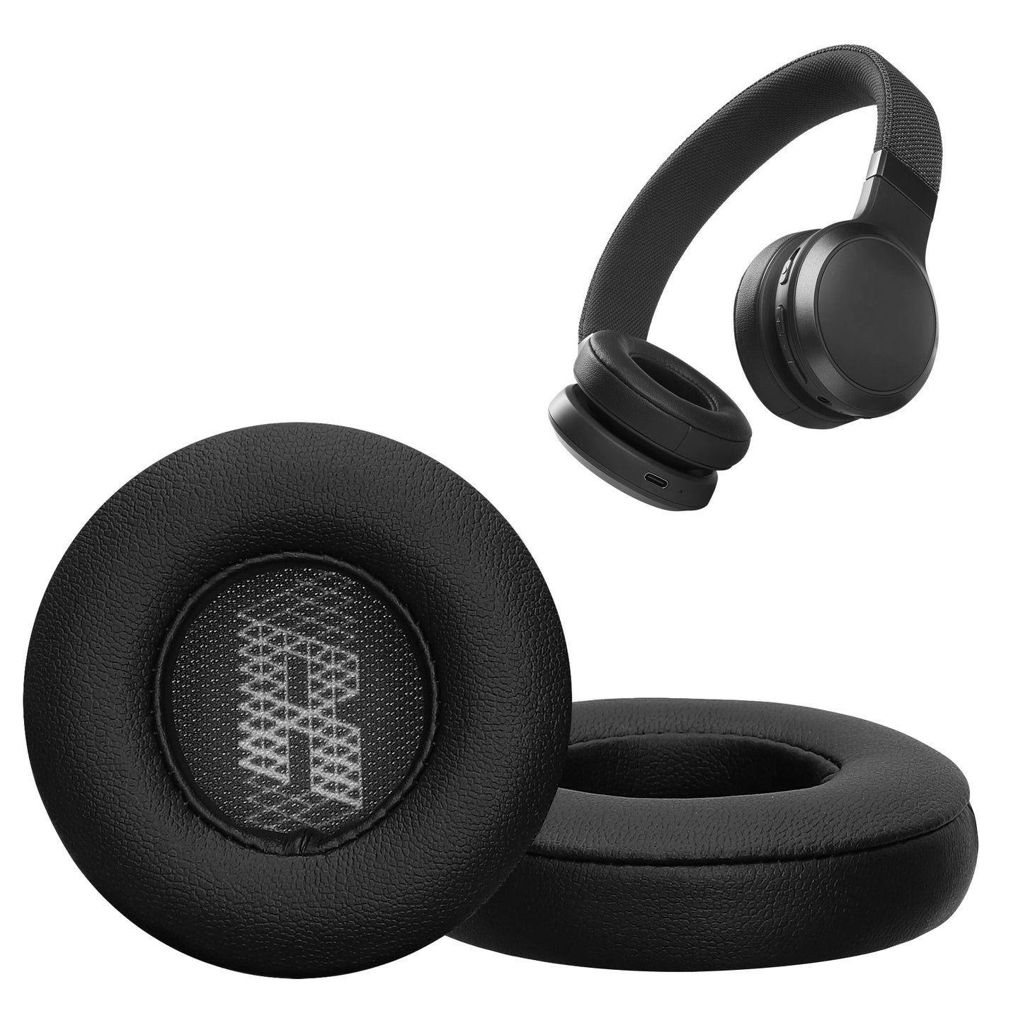 kwmobile Ear Pads for JBL LIVE 460NC / LIVE400BT Ear Cushions Replacement Headphone Spare Parts Over Ear Headphones