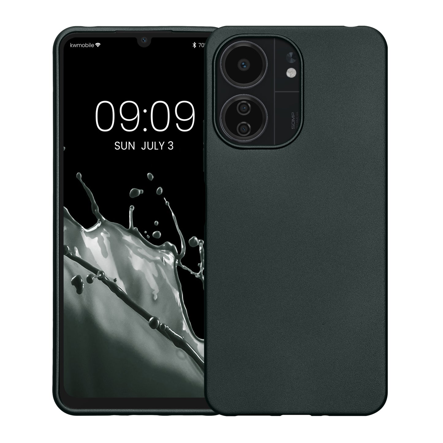 kwmobile Case for Xiaomi Poco C65 / Redmi 13C - Silicone Cover - Protective Case