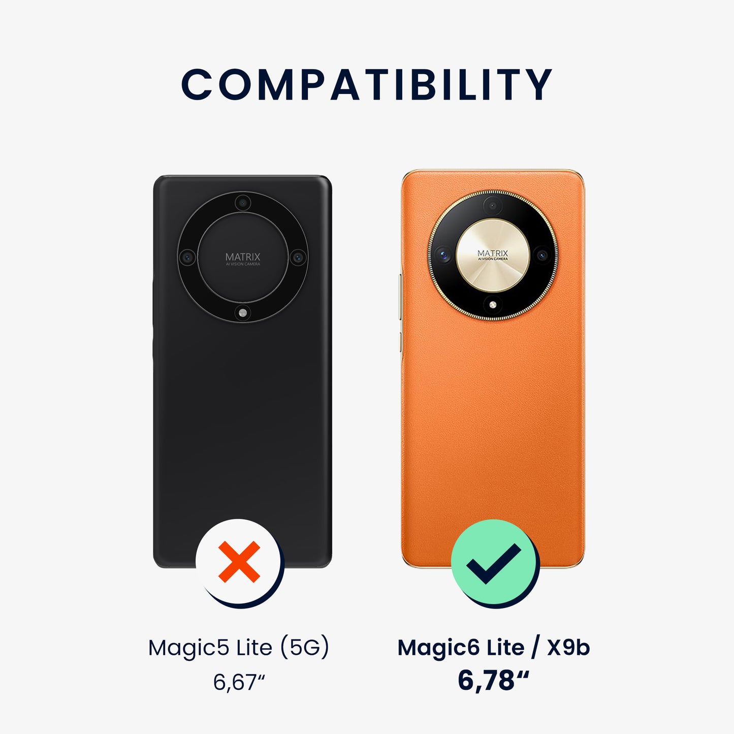 HONOR Magic6 Lite / X9b Silicone Phone Case