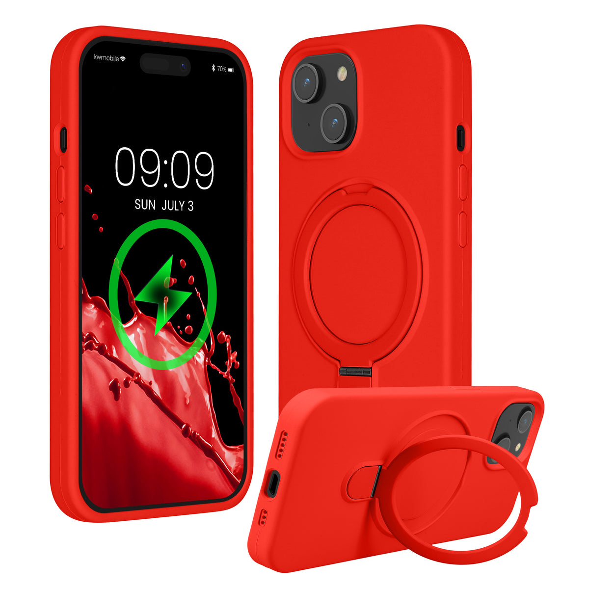 iPhone 15 Handyhülle mit MagSafe mit Ständer KWM0000217A003C