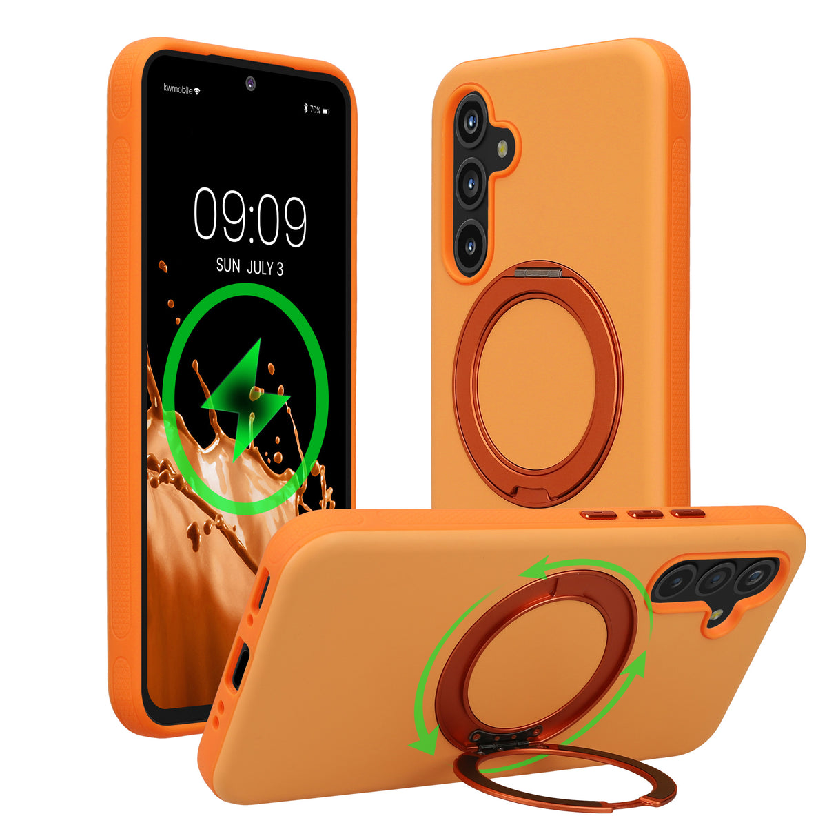 Samsung Galaxy A54 5G Handyhülle mit MagSafe mit Ständer KWM000022AV002C