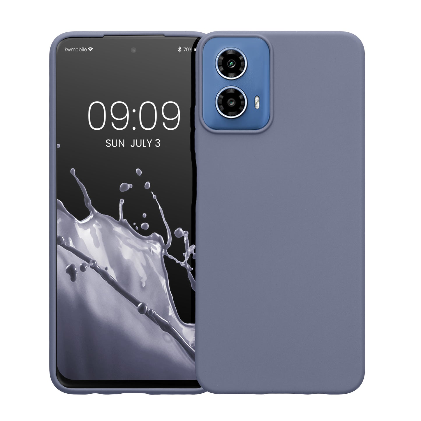 kwmobile Handyhülle für Motorola Moto G34 5G - Kabelloses Laden - Schutzhülle Cover