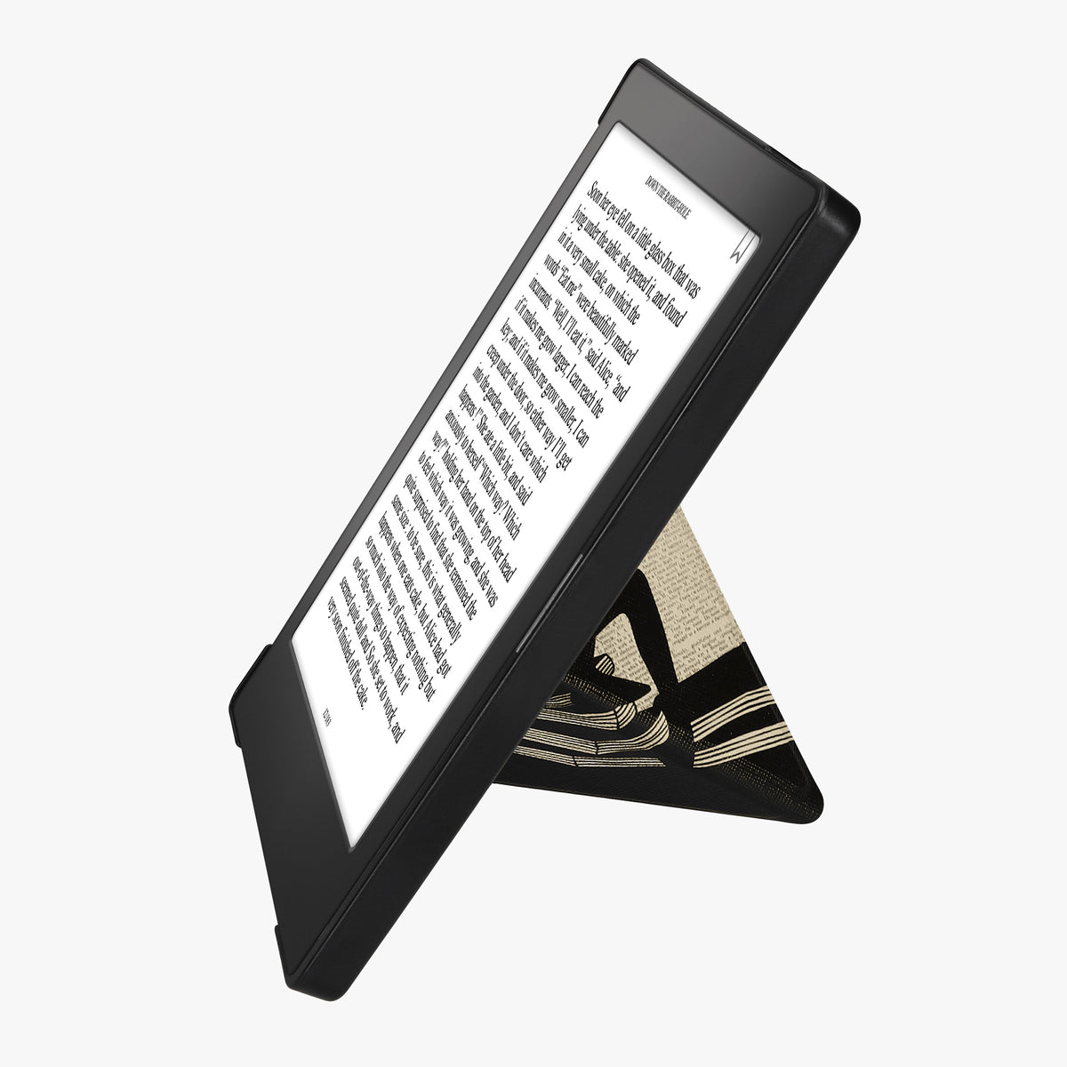 kwmobile Kunstleder eReader Hülle Kobo Aura H2O Edition 1 - Schwarz